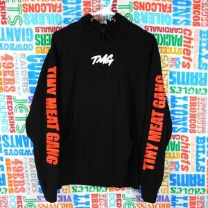 Tiny Meat Gang US Tour 2019 Hoodie Size S Double Sided Merch TMG Cody Noel